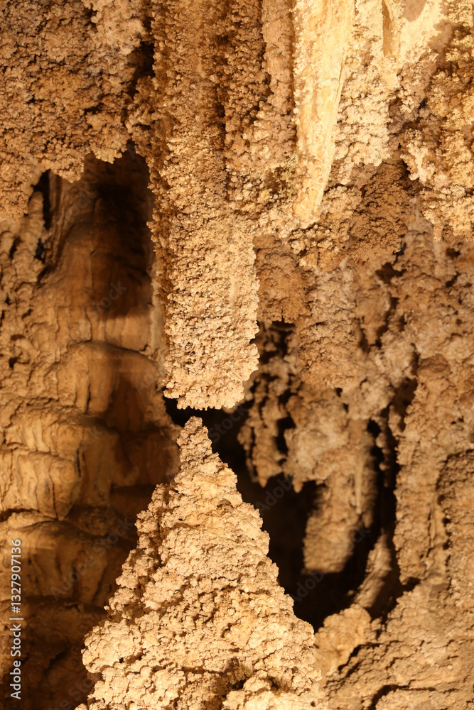 Fototapeta premium Rock formations in Carlsbad Caverns National Park, New Mexico