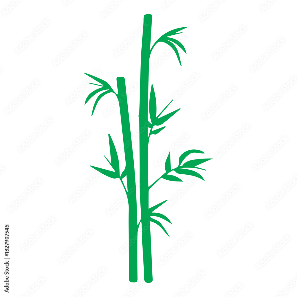 Obraz premium bamboo green icon