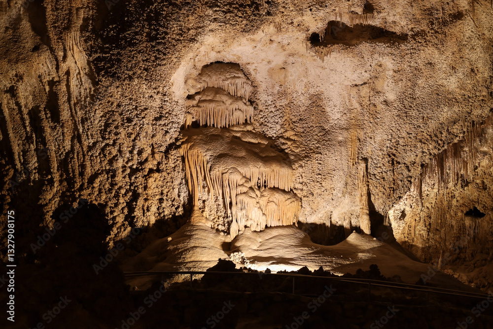 Rock formations in Carlsbad Caverns National Park, New Mexico