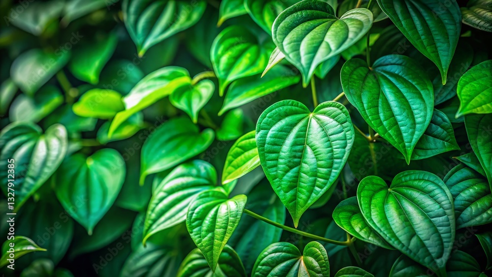 Obraz premium Long Exposure Photography of Binahong (Anredera cordifolia) - Medicinal Plant