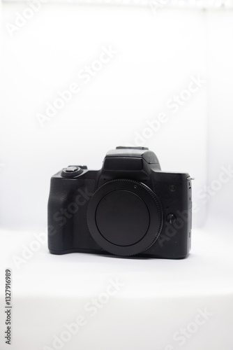 camera on white background