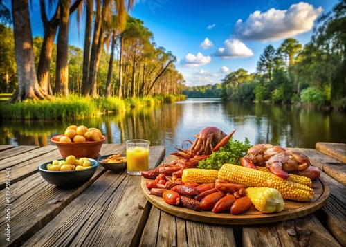 Louisiana Bayou Seafood Boil: Old Pearl River, Slidell