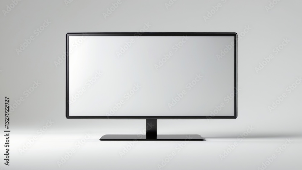 TV 4K flat screen LCD or OLED, plasma realistic depiction, blank white HD monitor mockup, modern video panel black flatscreen with clipping path. TV 4K flat screen LCD or OLED, plasma realistic depiction, blank white HD monitor mockup, modern video panel black flatscreen with clipping path.