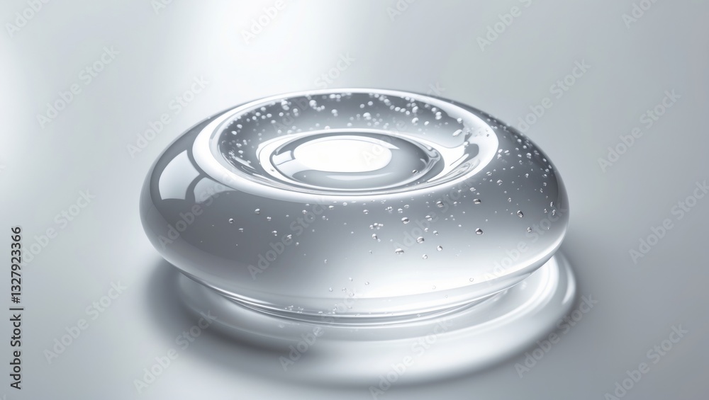Serum texture. Isolated clear cosmetic liquid gel swatch on a background. Drop of transparent skincare product with bubbles. Serum texture. Isolated clear cosmetic liquid gel swatch on a background. Drop of transparent skincare product with bubbles.