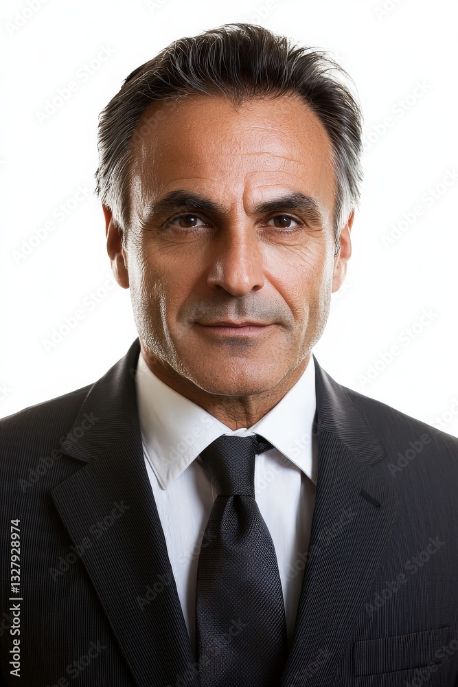 Confident Mature Businessman in Suit - Portrait Confident Mature Businessman in Suit - Portrait