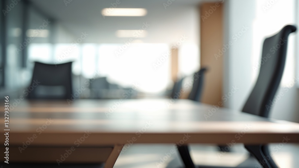 Abstract blurred office interior space Abstract blurred office interior space