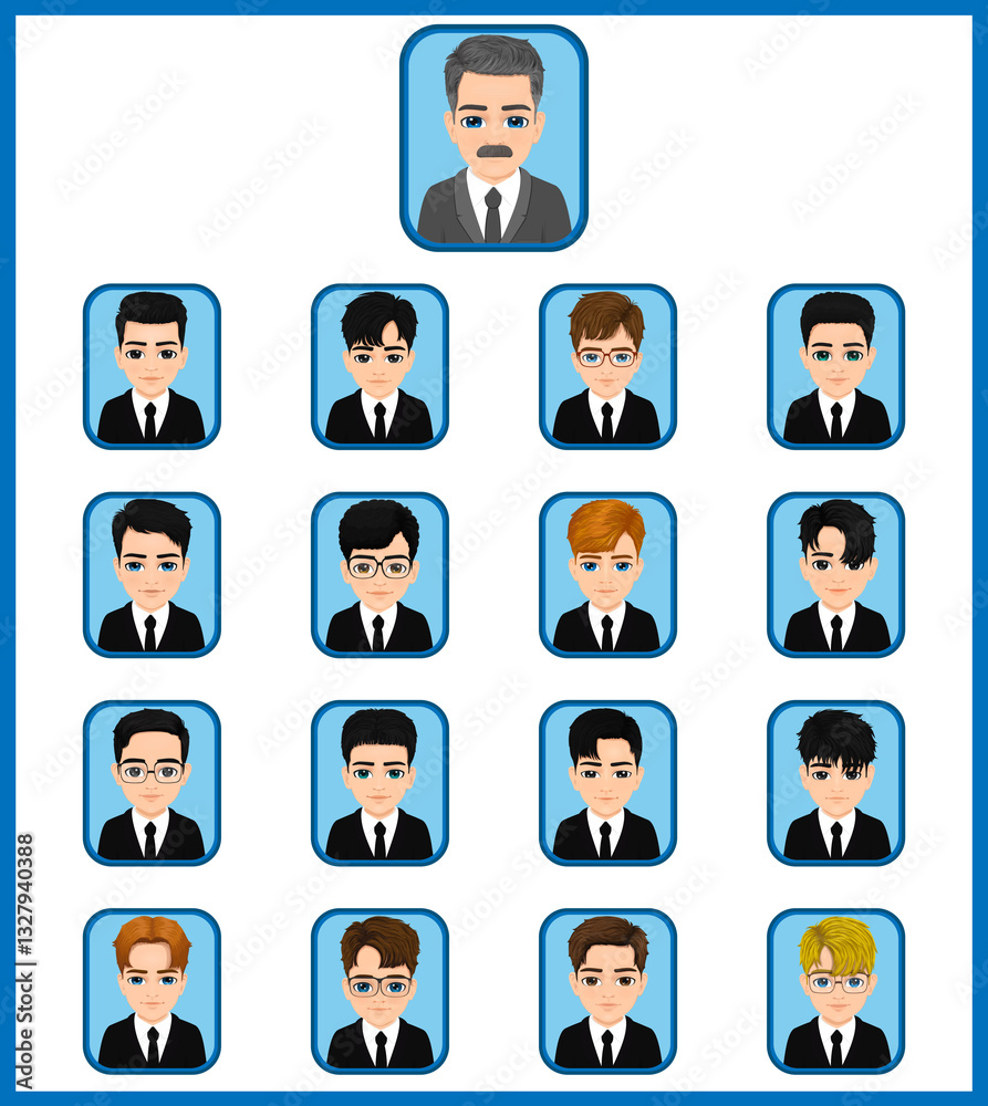 Classroom seating plan suitable for middle school or high school equivalents Classroom seating plan suitable for middle school or high school equivalents