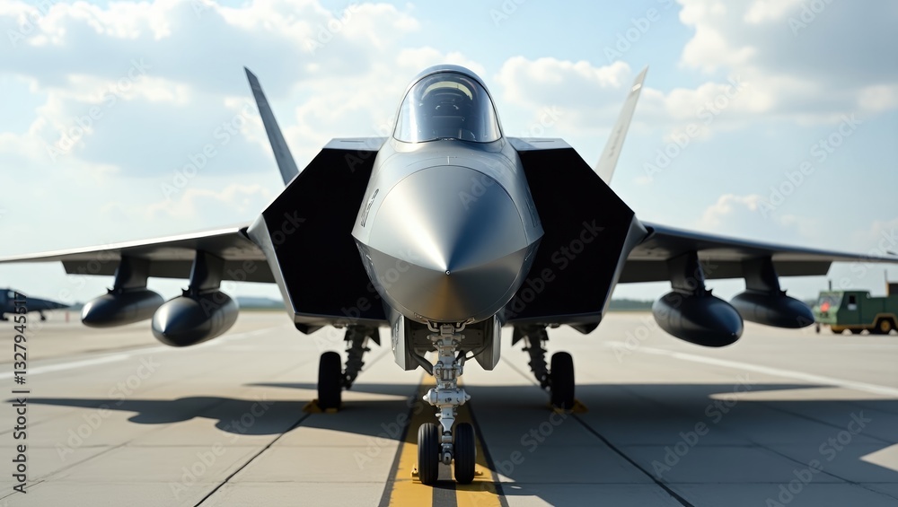 Fototapeta premium military jet