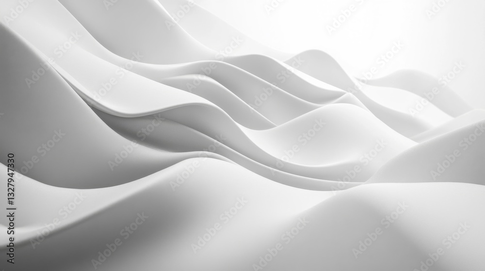 Abstract White Wave Background Texture Abstract White Wave Background Texture