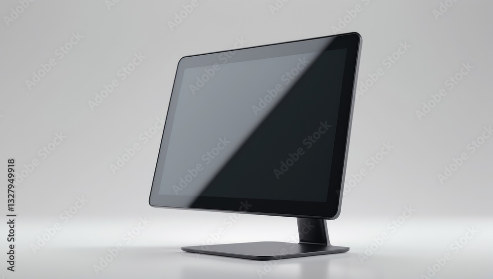 Computer monitor or TV on a white background. Computer monitor or TV on a white background.