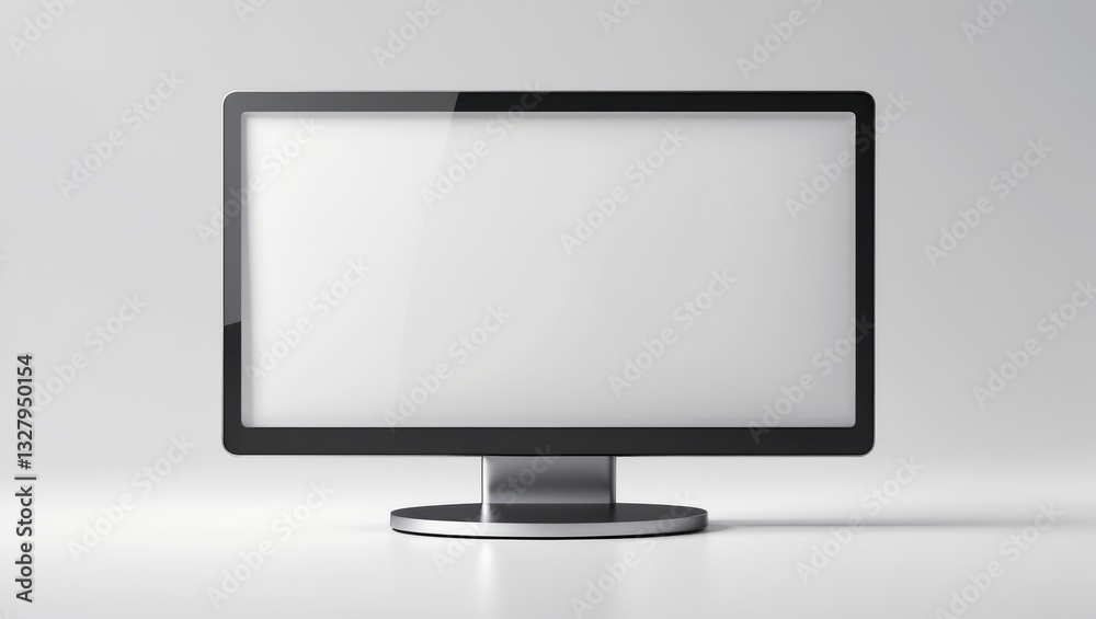 computer screen isolated on white background computer screen isolated on white background