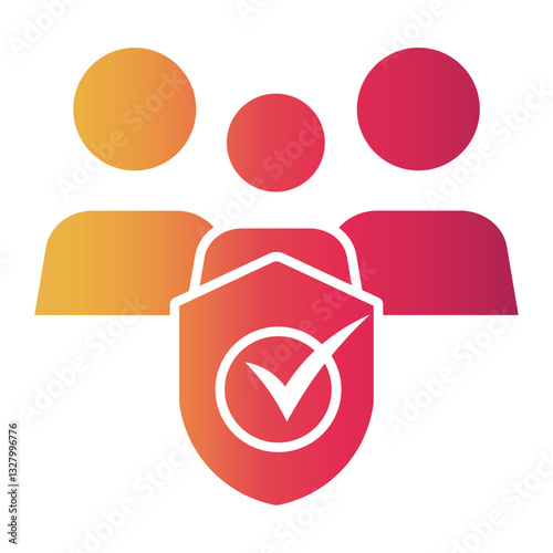 security official Gradient icon