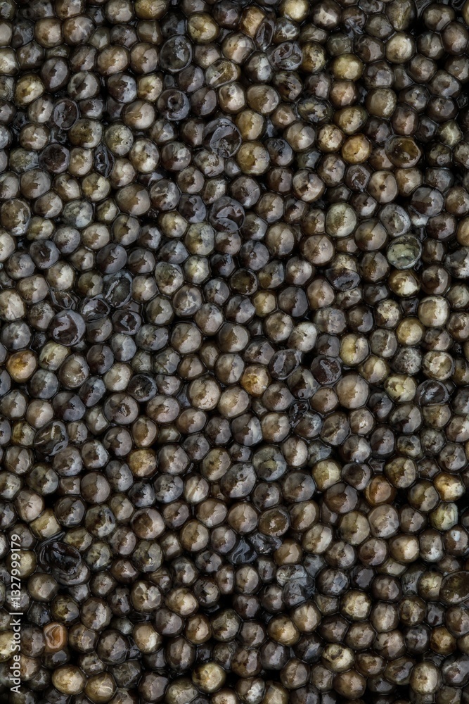 black caviar background, close-up view black caviar background, close-up view