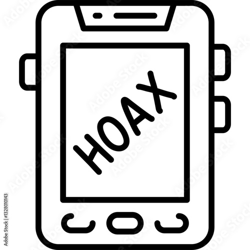 Hoax Phone Sms Icon