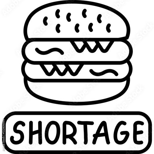 Shortage Icon