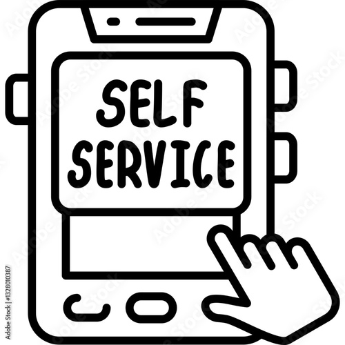 Self Service Phone Icon