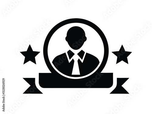 Top Performer Award Icon  Business Excellence Symbol