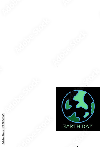 Earth day icon vector ,earth day stock vector,happy earth day design icon, earth day design vector for template, poster and banner 