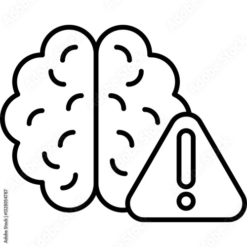 Brain Alert Icon