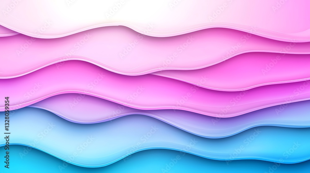 Abstract layered paper design in gradient colors, stacked effect, for backgrounds and graphic design use Abstract layered paper design in gradient colors, stacked effect, for backgrounds and graphic design use