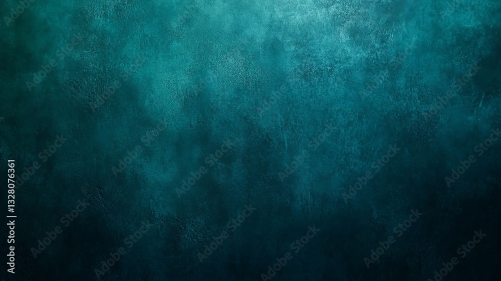 Obraz premium Dark Teal Textured Background With Subtle Gradient