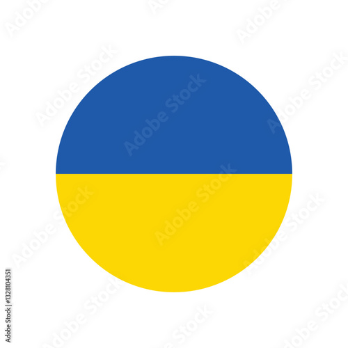 Free Download Ukraine Flag Sphere Vector - GFXLoad