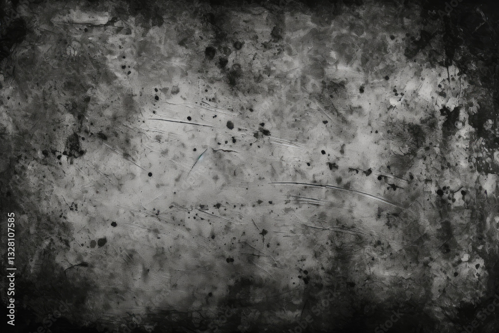 Fototapeta premium dark grunge wall background, grey and black grungy wall texture