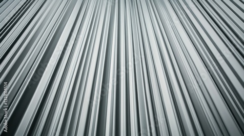 Abstract Gray Lines Converging to a Vanishing Point: A Study in Parallelism and Perspective