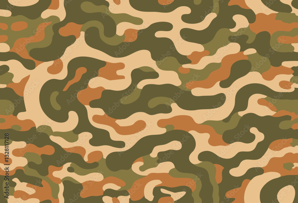 Fototapeta premium camouflage seamless pattern