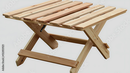 wooden folding chair