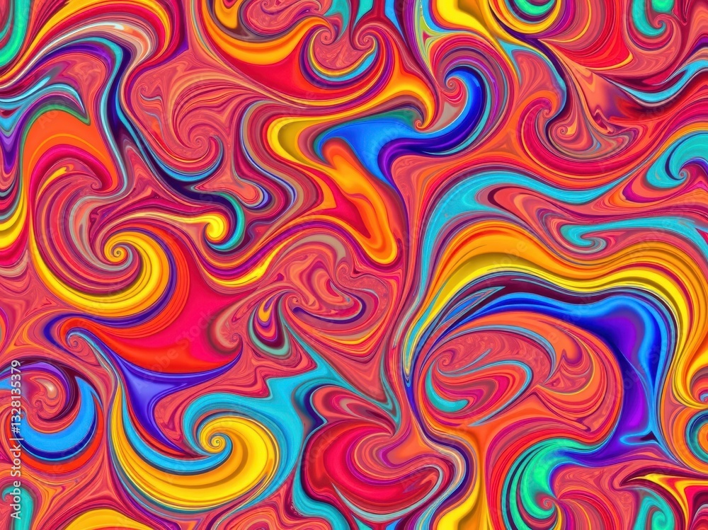 Abstract Swirling Colorful Marble Texture Background Abstract Swirling Colorful Marble Texture Background