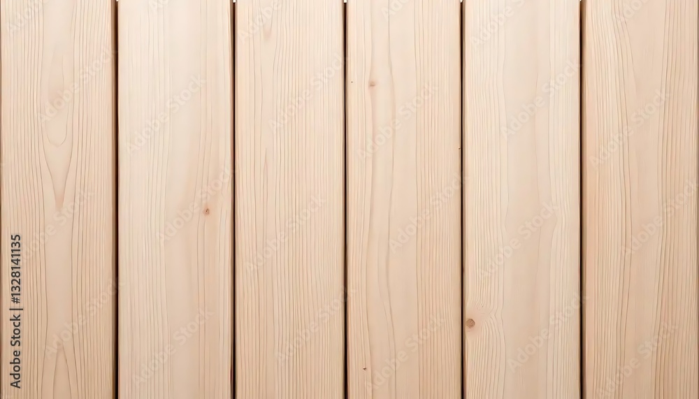 Fototapeta premium Clean light wood paneling texture for architectural design and backgrounds