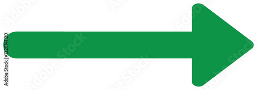 A black arrow pointing right. Bold long arrow. Vector illustration. Long arrow icon. long arrow vector. flat style symbol
