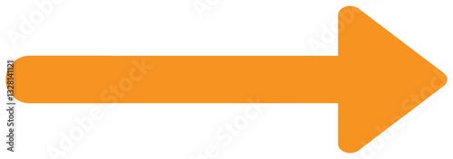 A black arrow pointing right. Bold long arrow. Vector illustration. Long arrow icon. long arrow vector. flat style symbol