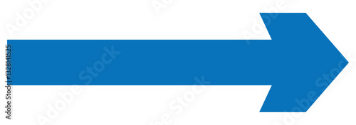 large size black long arrow. Straight long arrow icon. black long arrow pointing to right site in isolated background. Bold thine long arrow.