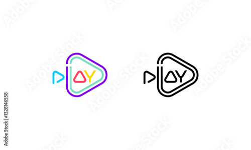 premium play logo full color