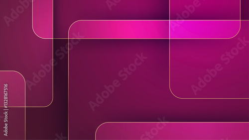 classy square with purple gradient color abstract geometric background vector illustration