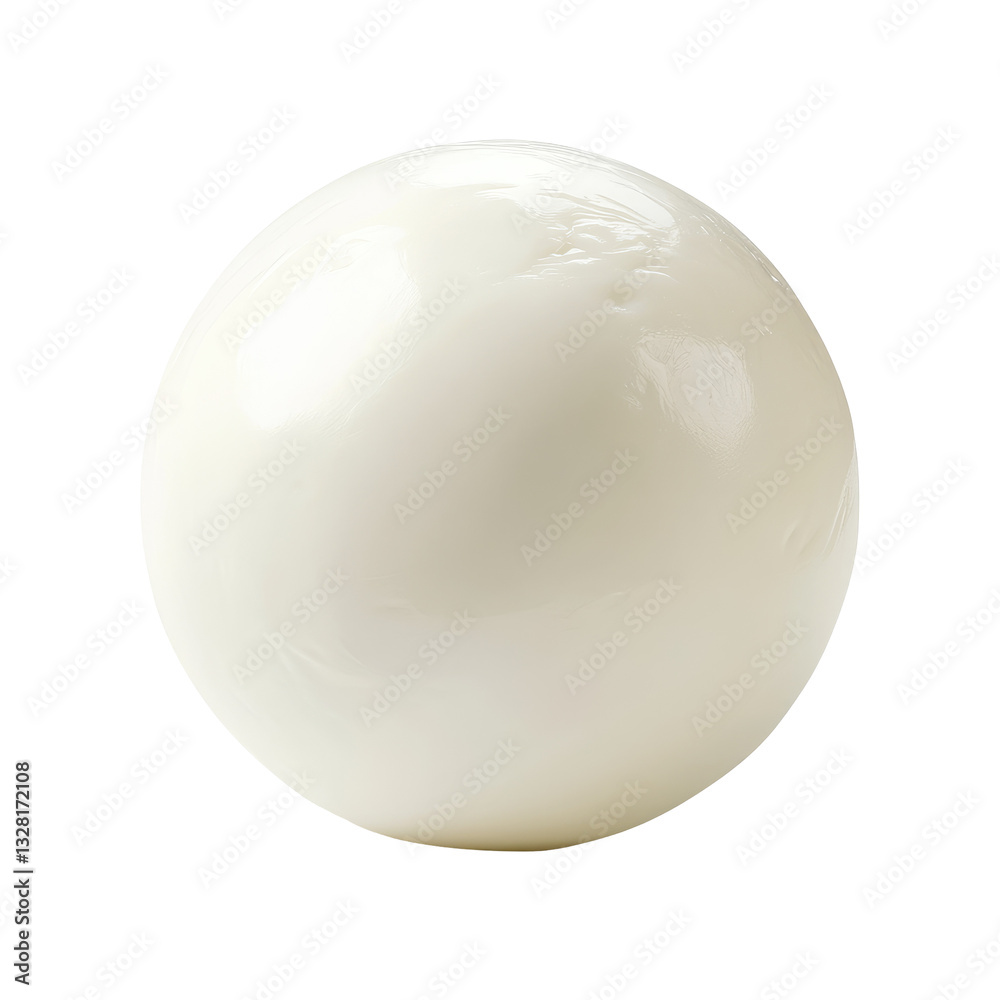 mozzarella ball on transparent background mozzarella ball on transparent background