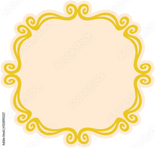 Classical style frame