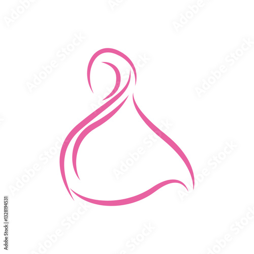 Hijab logo icon design