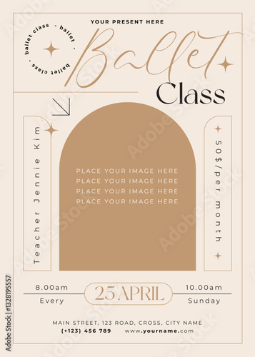 Ballet Class Flyer