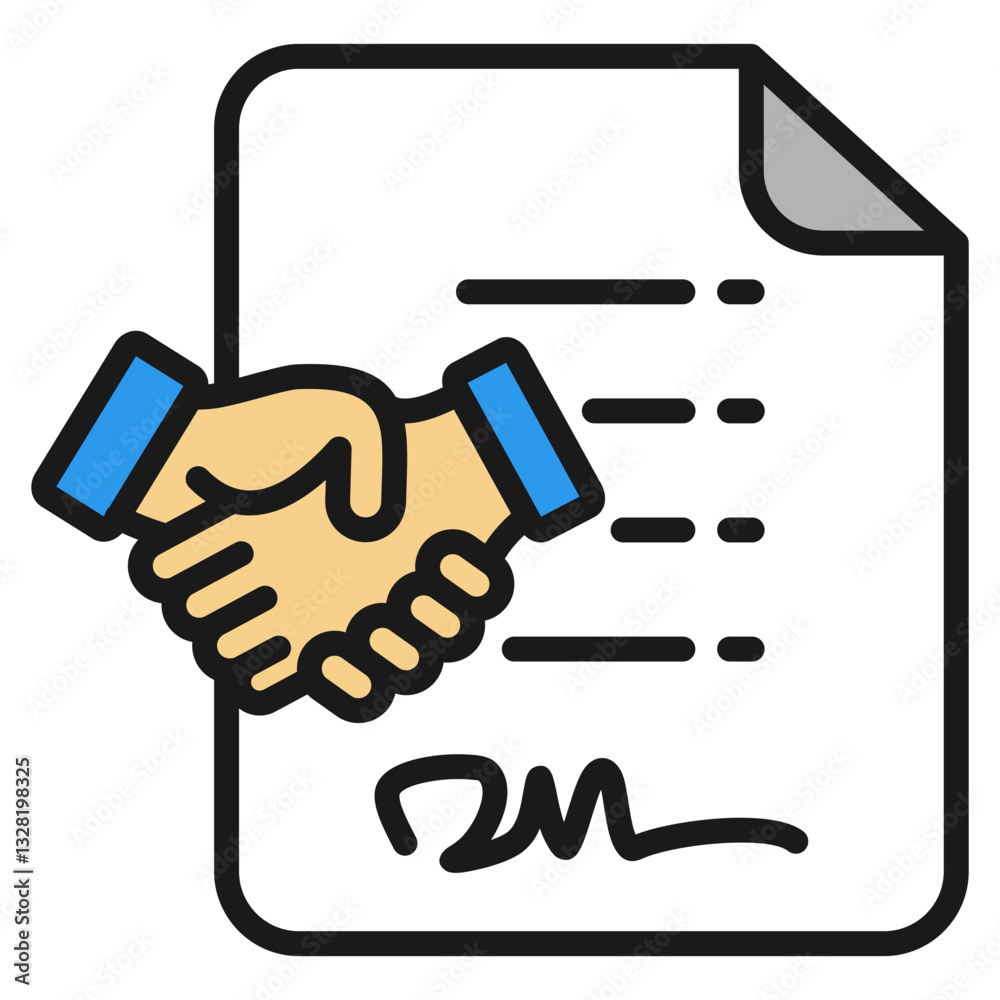 Contract Renewal Icon Contract Renewal Icon