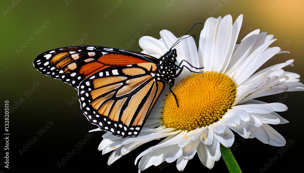 Fototapeta premium Spring Butterfly on Flower