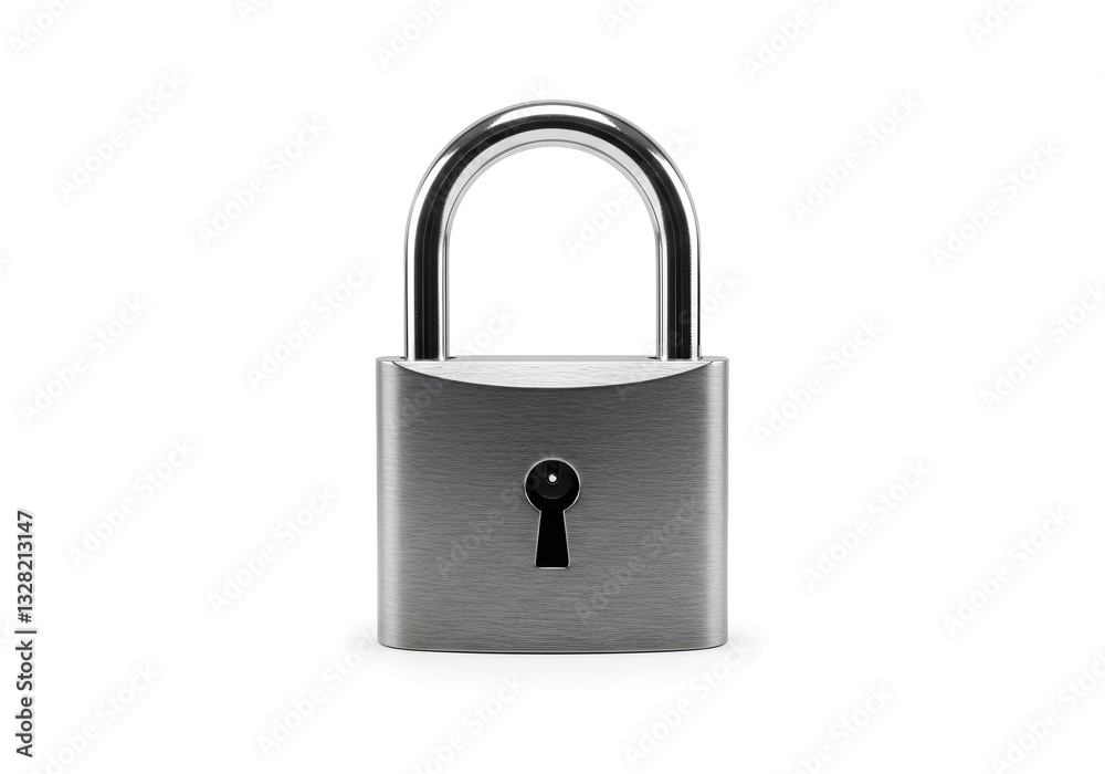 Locked Padlock, Security Concept, Privacy Protection, Generative AI image. Locked Padlock, Security Concept, Privacy Protection, Generative AI image.