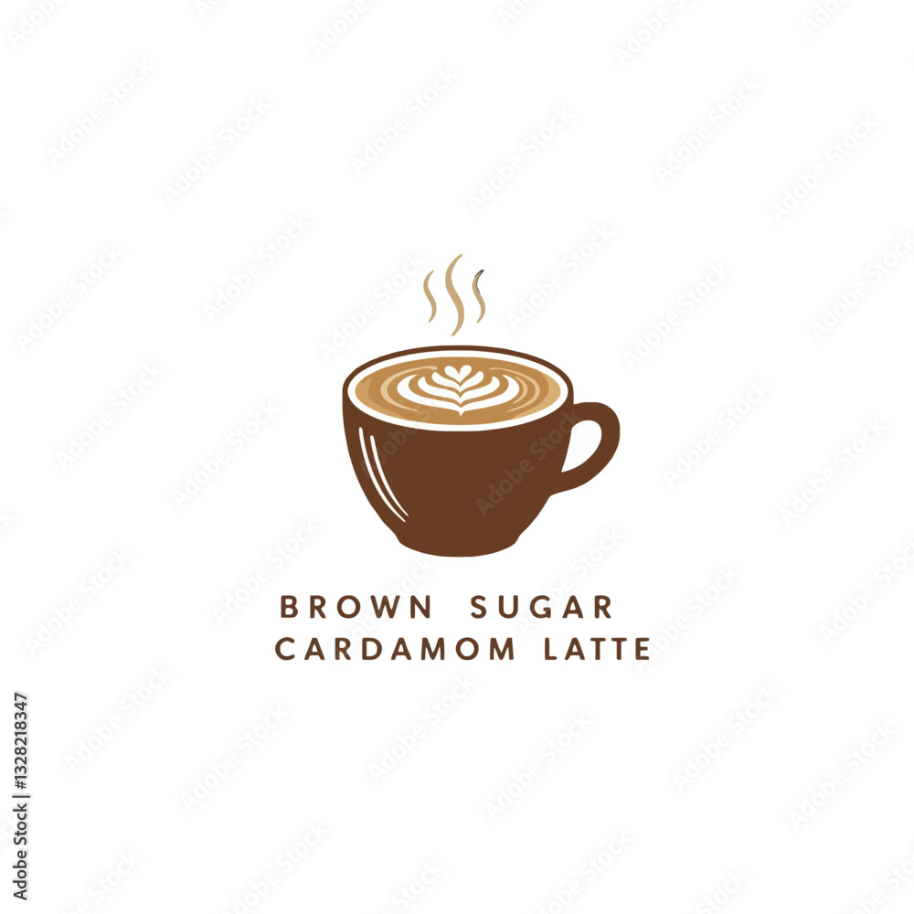 Brown Sugar Cardamom Latte Brown Sugar Cardamom Latte