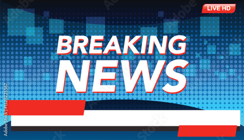 Dynamic Breaking News Template Design