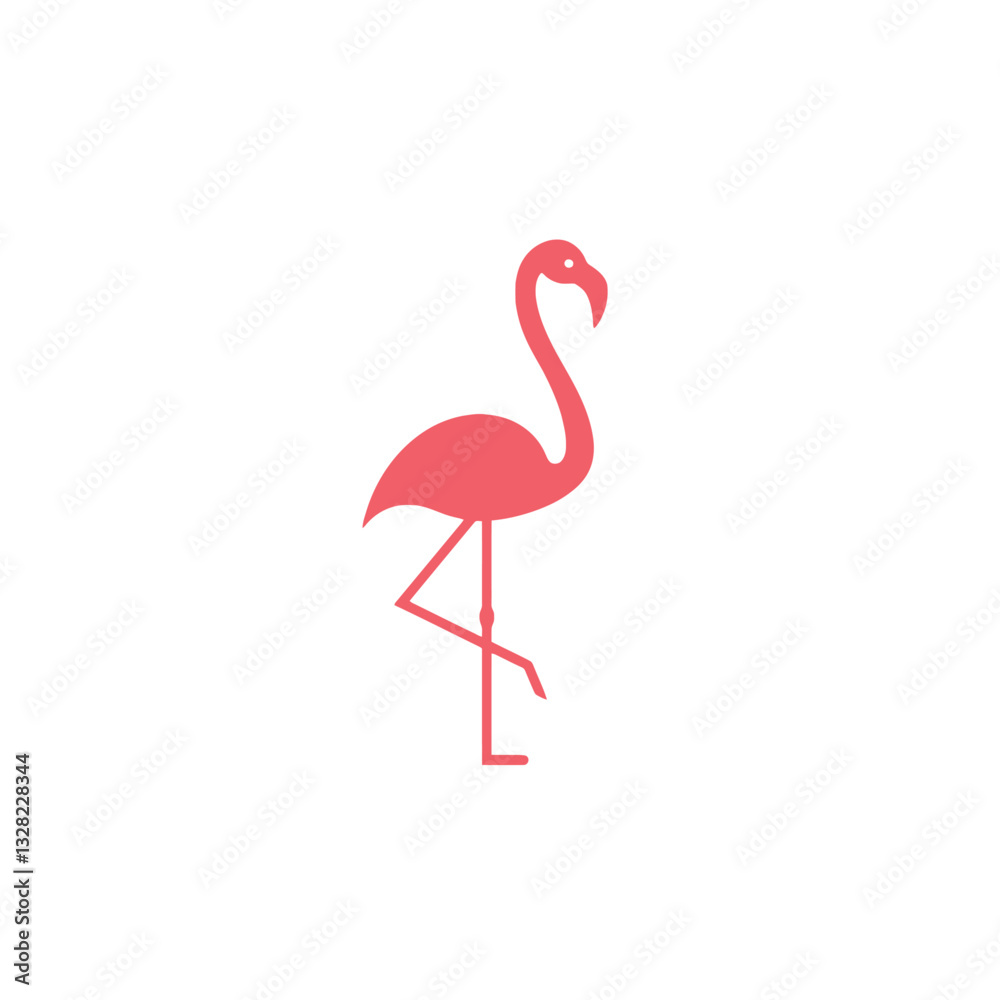 Fototapeta premium Elegant Flamingo