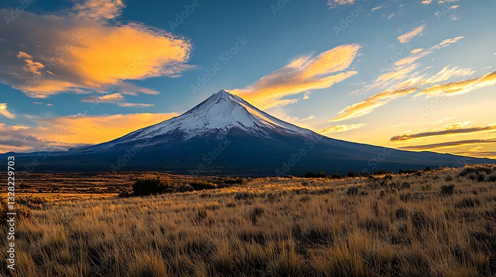 Obraz premium mt fuji in autumn