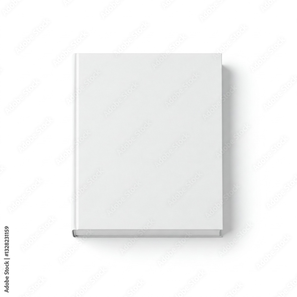 Blank hardcover book mockup. isolated on white background. Flat lay view. It can be used for promo, catalogs, brochures, magazines, etc. Ready for your design, book with white blank cover isolated. Blank hardcover book mockup. isolated on white background. Flat lay view. It can be used for promo, catalogs, brochures, magazines, etc. Ready for your design, book with white blank cover isolated.