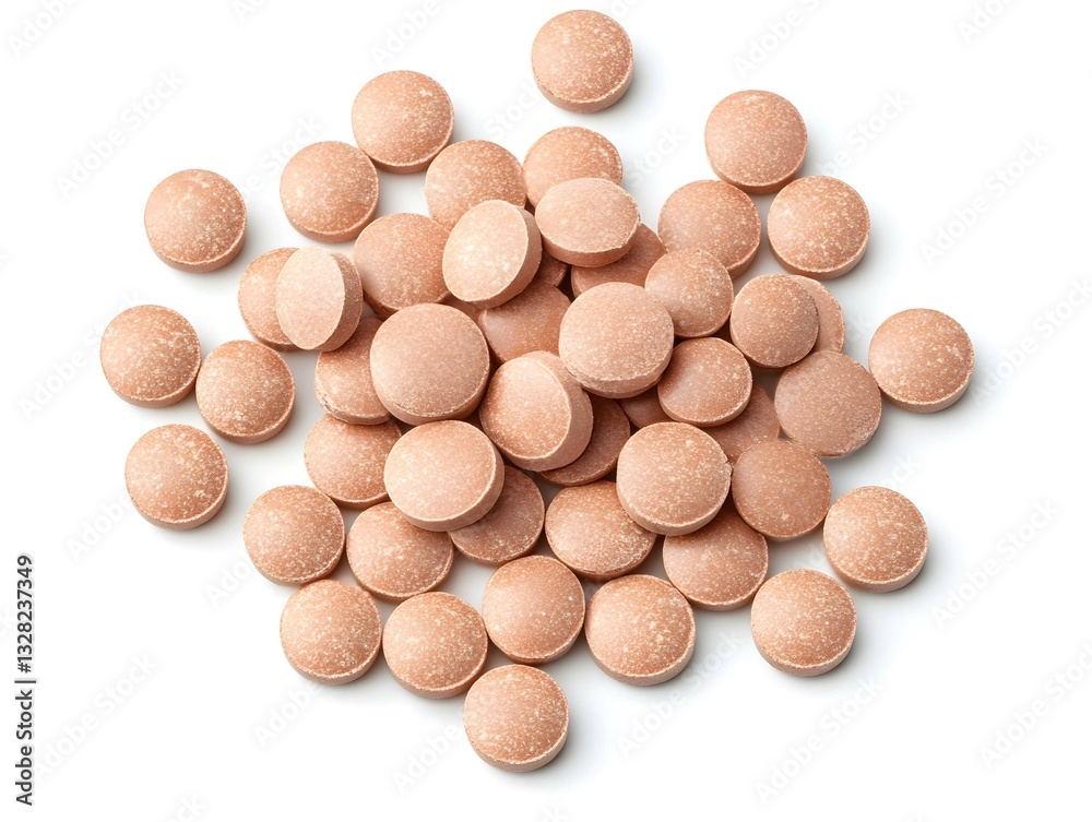 Numerous Pills on White Background, Pill Stock Image, Pill Photography, Pill Wallpaper, Generative AI Numerous Pills on White Background, Pill Stock Image, Pill Photography, Pill Wallpaper, Generative AI